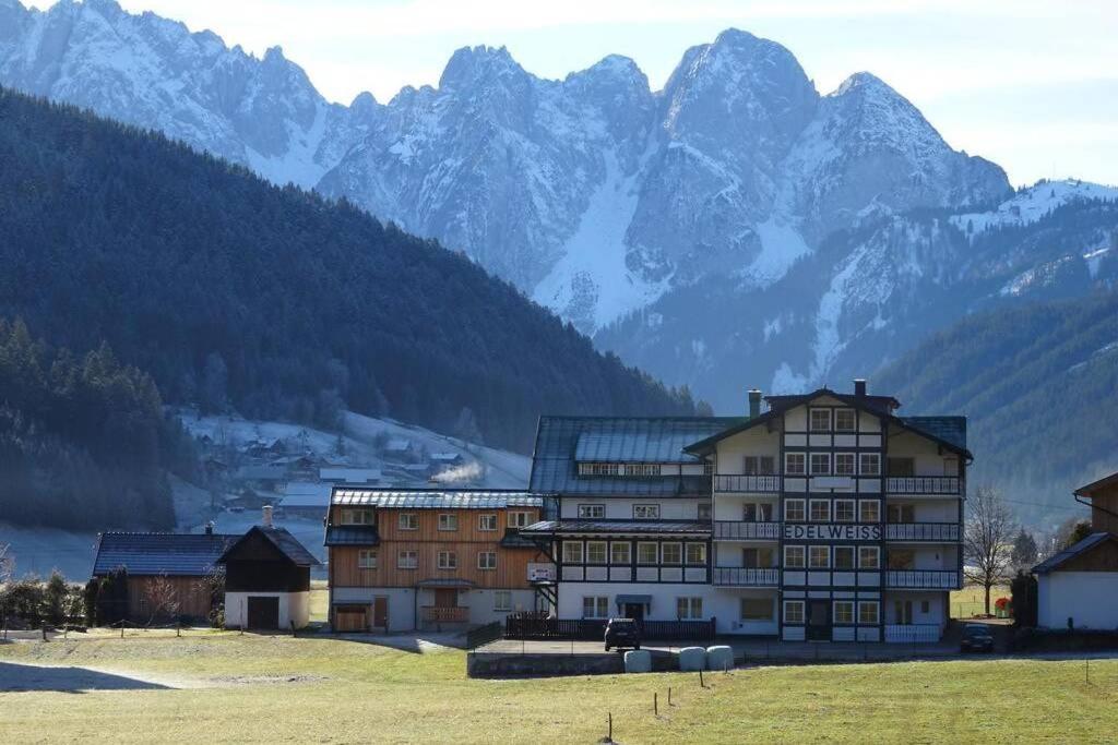 Das Almsternderl - gemütliche Wohnung in Gosau Exterior foto