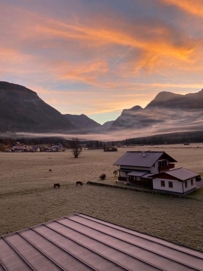 Das Almsternderl - gemütliche Wohnung in Gosau Exterior foto