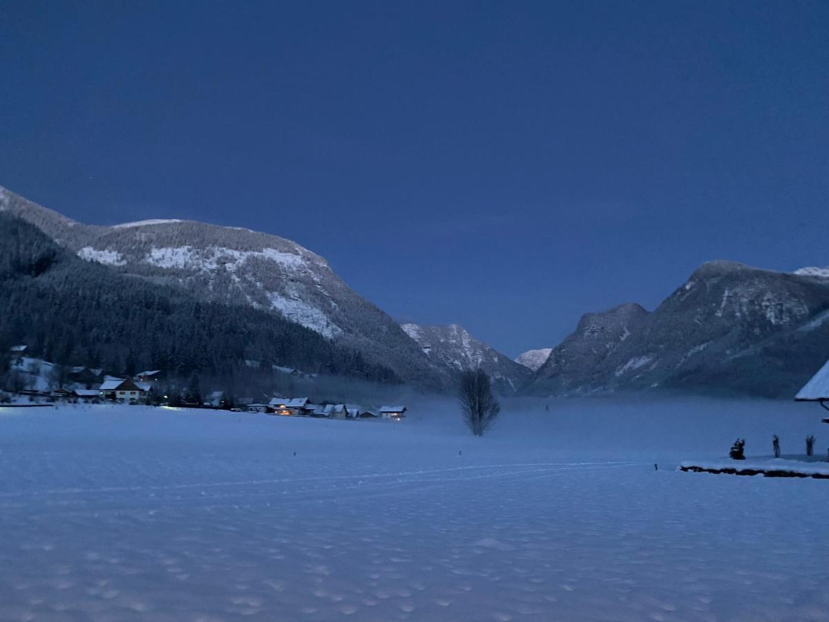 Das Almsternderl - gemütliche Wohnung in Gosau Exterior foto