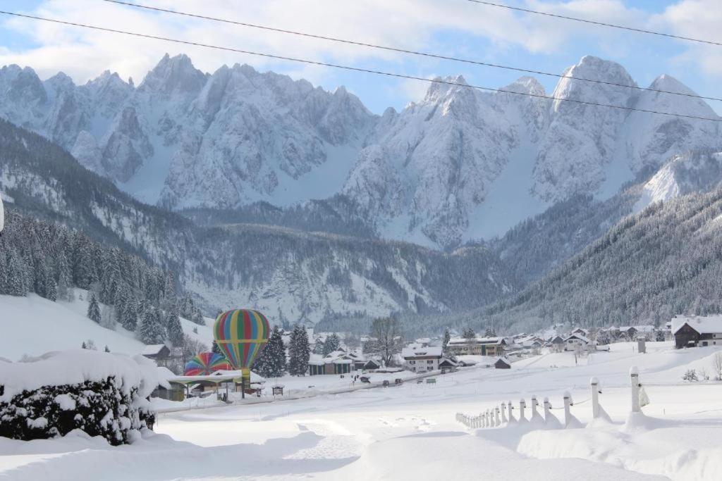 Das Almsternderl - gemütliche Wohnung in Gosau Exterior foto