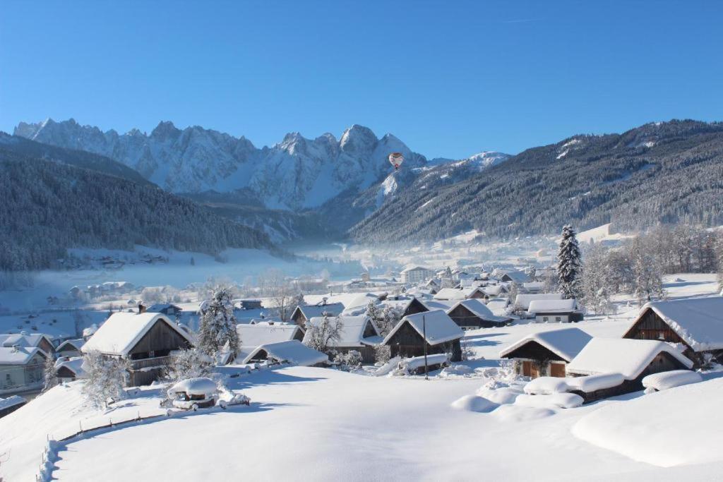 Das Almsternderl - gemütliche Wohnung in Gosau Exterior foto